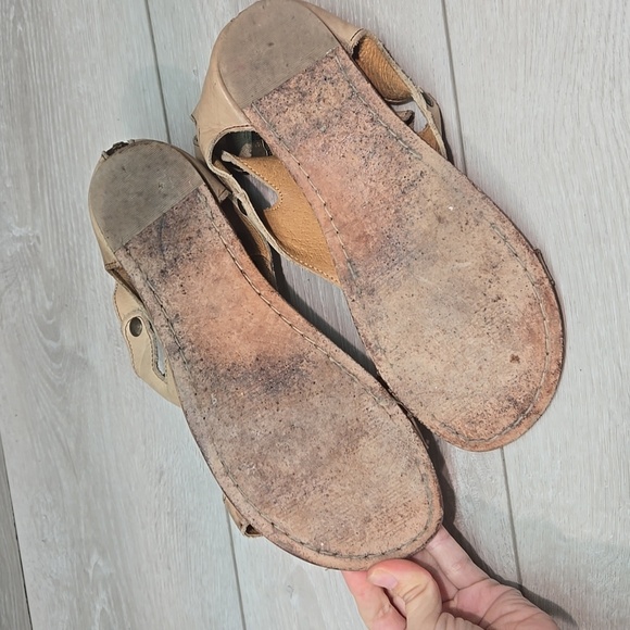 Bed Stu Women Boho Hobo Leather Sandals Flats Shoes Sz 10 - Picture 10 of 14